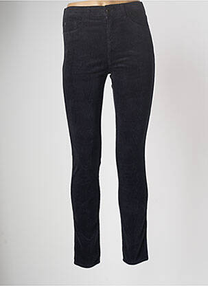 Pantalon slim taille haute taille haute noir EMPORIO ARMANI femme