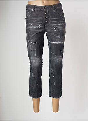 Jeans coupe slim gris DSQUARED2 pour femme