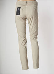 Pantalon slim beige EMPORIO ARMANI pour femme seconde vue