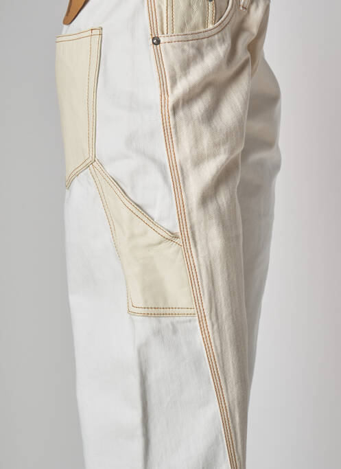 Jeans coupe large sélection denim taille normale beige LANVIN femme