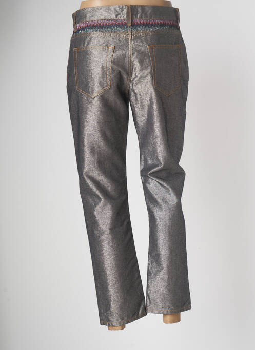 Jeans coupe droite gris MISSONI pour femme