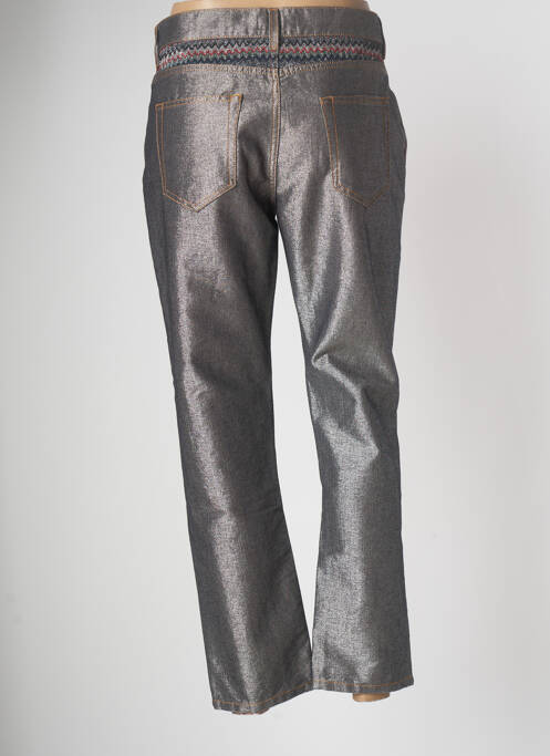 Jeans coupe droite gris MISSONI pour femme