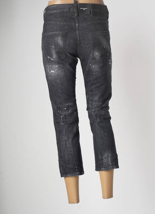 Jeans coupe slim gris DSQUARED2 pour femme
