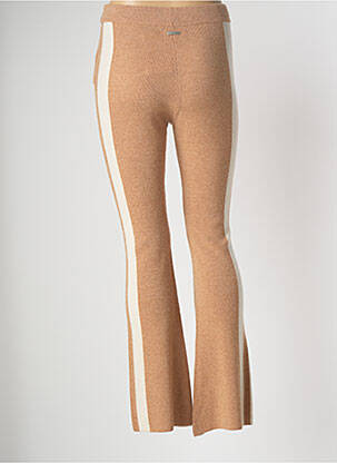 Pantalon flare stretch taille normale beige QUANTUM COURAGE femme