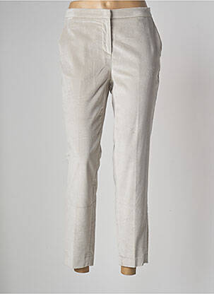 Pantalon 7/8 stretch taille normale gris FABIANA FILIPPI femme