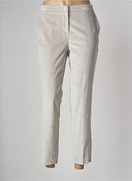 Pantalon 7/8 stretch taille normale gris FABIANA FILIPPI femme