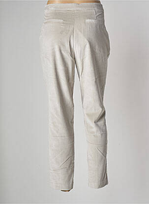 Pantalon 7/8 stretch taille normale gris FABIANA FILIPPI femme