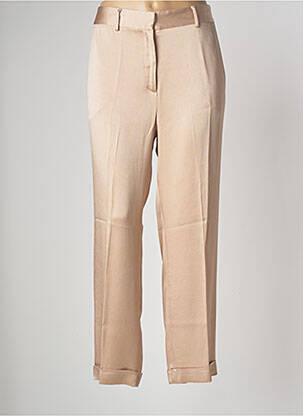 Pantalon chino taille normale taille normale beige ANTONELLI FIRENZE femme
