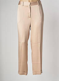Pantalon chino taille normale taille normale beige ANTONELLI FIRENZE femme