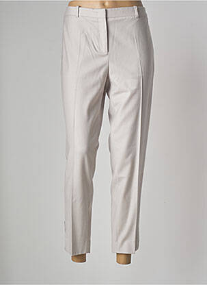 Pantalon 7/8 stretch taille normale gris FABIANA FILIPPI femme