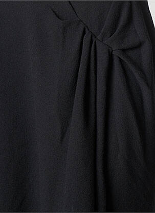 Jupe longue coupe asymétrique noir LANVIN femme
