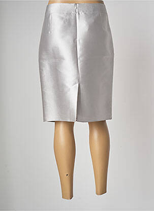 Jupe mi-longue taille normale gris ARMANI femme