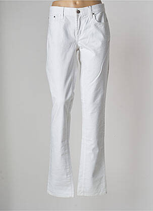 Jeans coupe droite blanc RALPH LAUREN pour femme