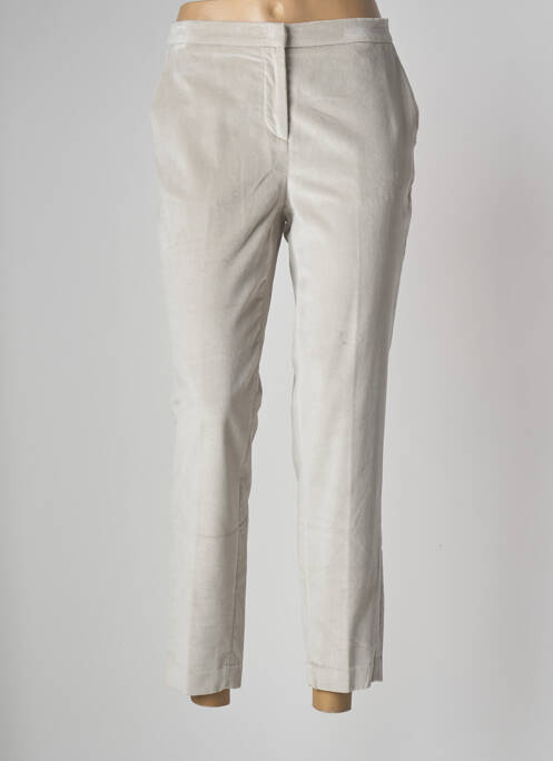 Pantalon 7/8 gris FABIANA FILIPPI pour femme