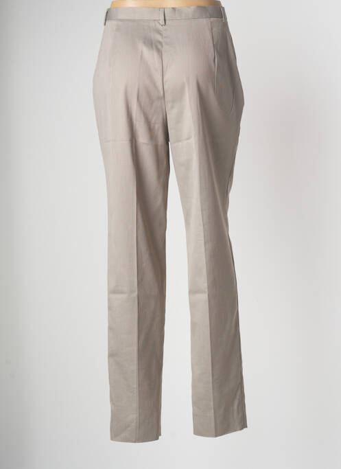 Pantalon droit beige BERNARD ZINS pour femme