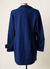 Manteau long bleu REVER MILE pour femme seconde vue