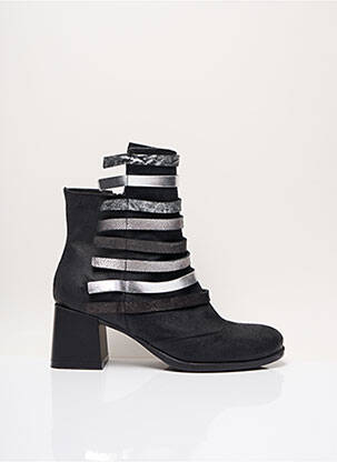 Bottines/Boots noir PAPUCEI pour femme