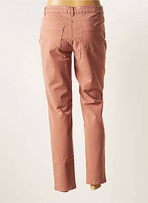 Pantalon slim stretch taille normale rose FUEGO WOMAN femme