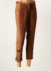 Pantalon 7/8 marron MERI & ESCA pour femme seconde vue