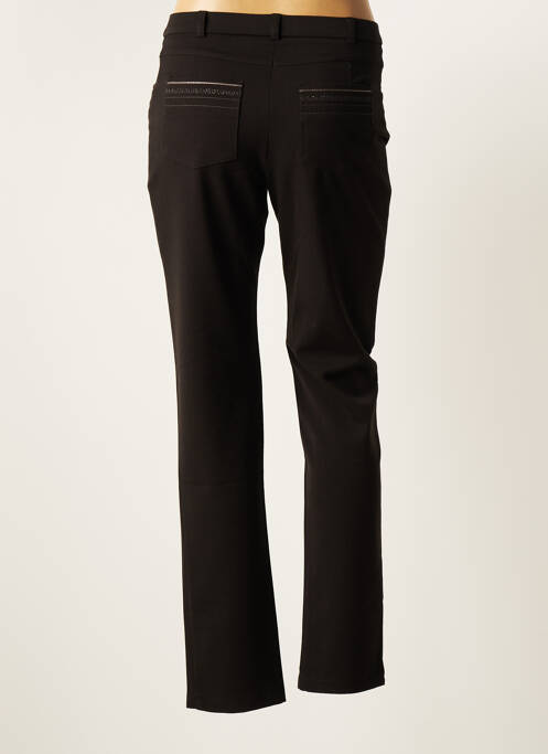 Pantalon slim noir CHRISTINE LAURE pour femme