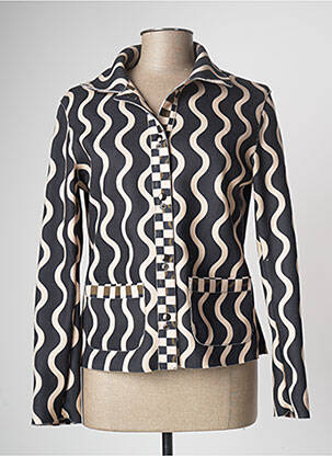Veste casual poches beige AHIMARIA femme