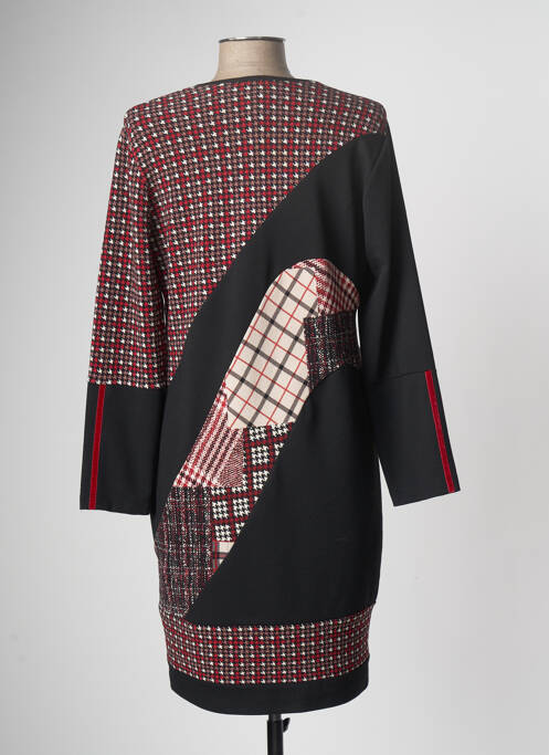 Robe mi-longue noir GUY DUBOUIS pour femme