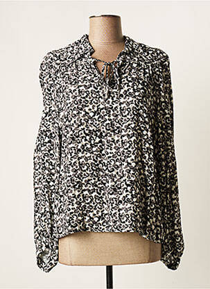Blouse manches longues manches longues gris CAROLINE BISS femme