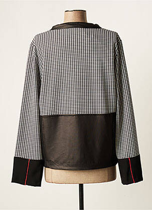 Veste casual coupe droite noir FRED SABATIER femme