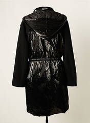 Manteau long noir CAROLINE BISS pour femme seconde vue