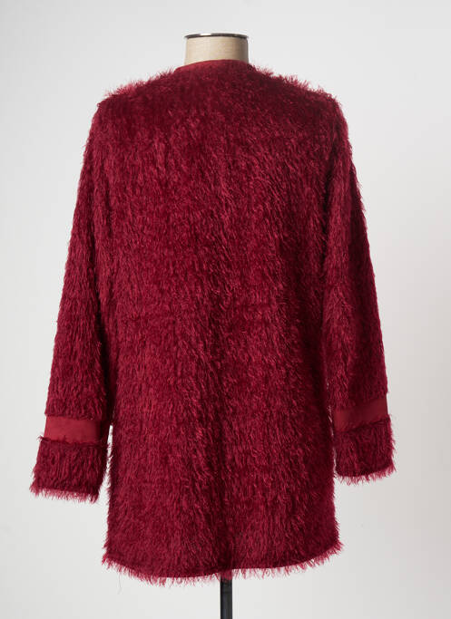 Gilet manches longues rouge GUY DUBOUIS pour femme