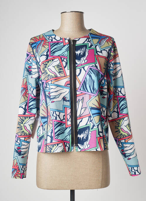 Veste casual bleu MERI & ESCA pour femme