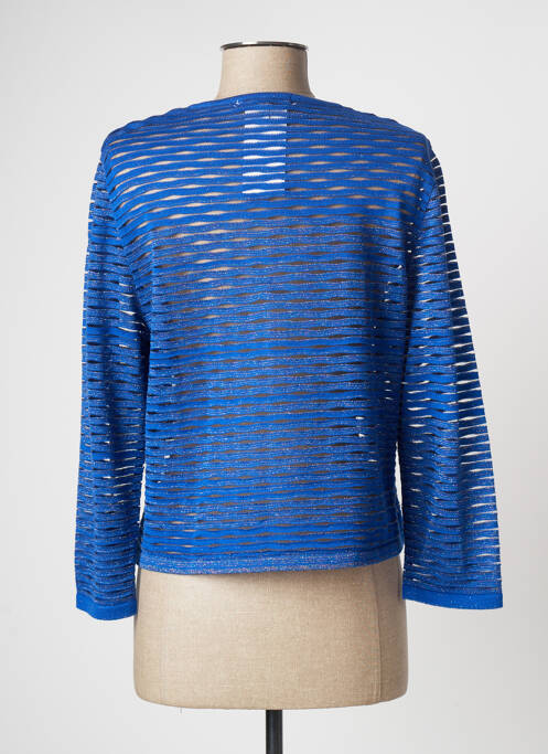 Gilet manches longues bleu GREGORY PAT pour femme