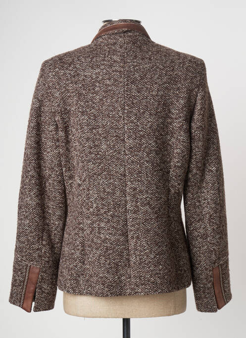Blazer poches marron FRANCE RIVOIRE femme