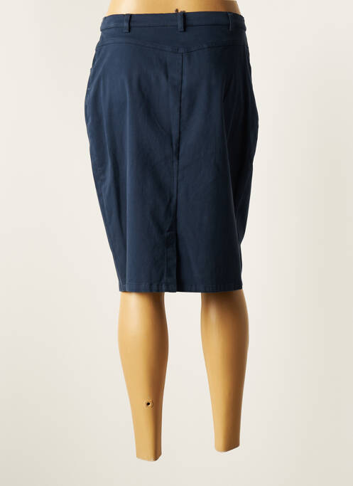 Jupe mi-longue bleu MERI & ESCA pour femme