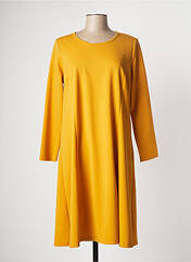 Robe mi-longue jaune GUY DUBOUIS pour femme seconde vue
