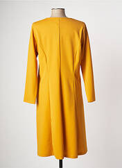 Robe mi-longue jaune GUY DUBOUIS pour femme seconde vue