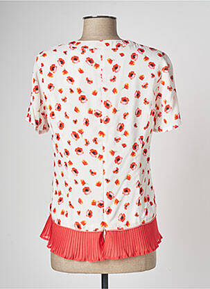 Blouse manches courtes manches courtes rouge GREGORY PAT femme
