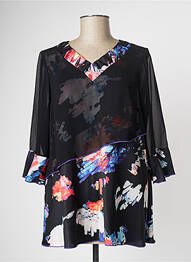 Tunique manches longues col v noir MERI & ESCA femme