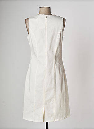 Robe mi-longue sans manche sans manche beige MERI & ESCA femme