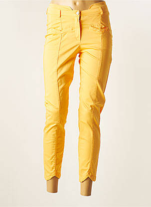 Pantalon 7/8 stretch taille normale orange MERI & ESCA femme
