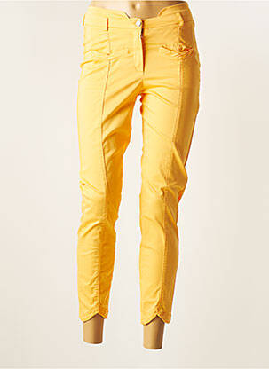 Pantalon 7/8 orange MERI & ESCA pour femme