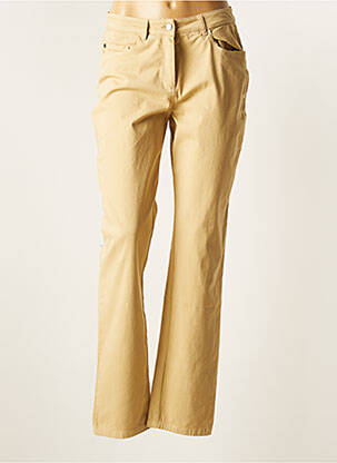 Pantalon droit beige IMPULSION pour femme