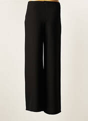 Pantalon large noir COULEURS DU TEMPS pour femme seconde vue