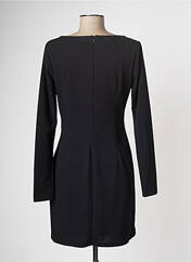 Robe courte noir COULEURS DU TEMPS pour femme seconde vue