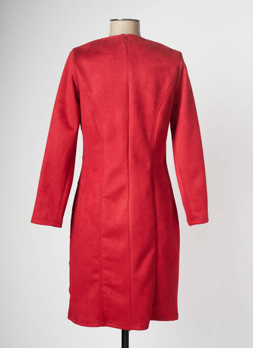 Robe mi-longue rouge MERI & ESCA pour femme