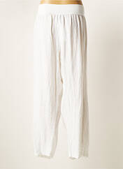 Pantalon large blanc QUATTRO pour femme seconde vue