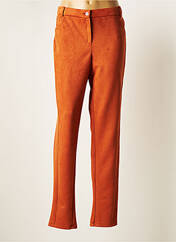 Pantalon slim orange MERI & ESCA pour femme seconde vue