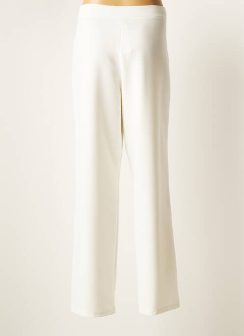 Pantalon droit blanc GREGORY PAT pour femme