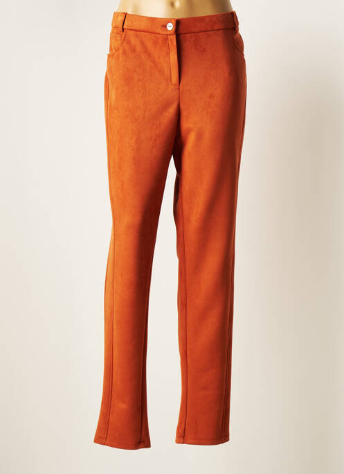 Pantalon slim orange MERI & ESCA pour femme