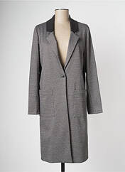 Manteau long gris COULEURS DU TEMPS pour femme seconde vue